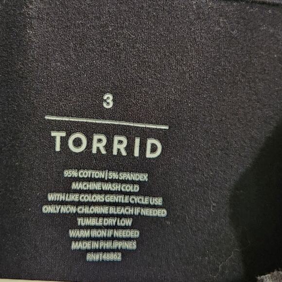 Torrid Black Half Zip Sleeveless Stretch Pullover Classic Casual Tank Top 3X - Picture 5 of 6